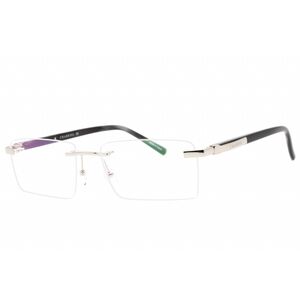 NWT Charriol PC75112-C02 58mm Shiny Silver Eyeglasses